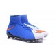 Scarpa Nuovo 2017 Nike Hypervenom Phantom III DF FG ACC - Blu Bianco