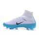 Nike 2017 Mercurial Superfly V FG ACC Uomo Scarpa Bianco Blu