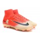 Nike 2017 Mercurial Superfly V FG ACC Uomo Scarpa Rosso Oro