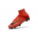 Scarpe Calcio Nike Mercurial Superfly 5 FG Rosso Nero