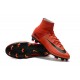 Scarpe Calcio Nike Mercurial Superfly 5 FG Rosso Nero