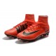 Scarpe Calcio Nike Mercurial Superfly 5 FG Rosso Nero