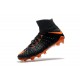 Nike Scarpe Calcio Uomo Hypervenom Phantom 3 DF FG - Nero Arancio