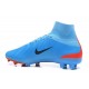 Scarpe Calcio Nike Mercurial Superfly 5 FG Blu Nero