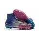 Scarpe Calcio Nike Mercurial Superfly 5 FG Blu Rosa Nero