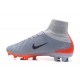 Scarpe Calcio Nike Mercurial Superfly 5 FG Grigio Nero