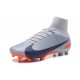 Scarpe Calcio Nike Mercurial Superfly 5 FG Grigio Nero