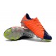 Scarpa da Calcio per Terreni Duri Nike Hypervenom Phantom III FG Arancio Blu