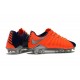 Scarpa da Calcio per Terreni Duri Nike Hypervenom Phantom III FG Arancio Blu