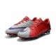 Scarpa da Calcio per Terreni Duri Nike Hypervenom Phantom III FG Rouge Gris