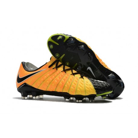 Scarpa da Calcio per Terreni Duri Nike Hypervenom Phantom III FG Jaune Noir