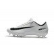 Nike Mercurial Vapor XI FG - scarpa da calcio terreni compatti - bianco nero