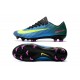 Nike Mercurial Vapor XI FG - scarpa da calcio terreni compatti - blu giallo