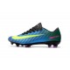 Nike Mercurial Vapor XI FG - scarpa da calcio terreni compatti - blu giallo