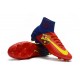 Nike Scarpa da Calcio Mercurial Superfly V FG ACC Barcelona - Rosso Blu