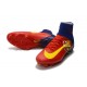 Nike Scarpa da Calcio Mercurial Superfly V FG ACC Barcelona - Rosso Blu