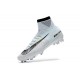 Nike Scarpa da Calcio Mercurial Superfly V FG ACC Ronaldo CR7 - Bianco Blu Tinta