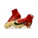 Nike Scarpa da Calcio Mercurial Superfly V FG ACC Uomo - Rosso Giallo