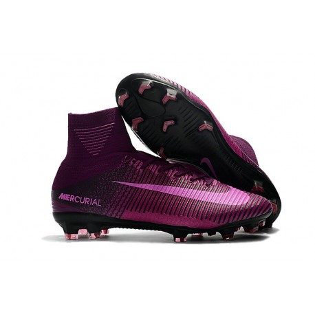 Nike Scarpa da Calcio Mercurial Superfly V FG ACC Uomo - Viola