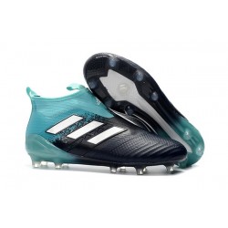 adidas Scarpe Ace17+ Purecontrol FG Uomo - Nero Blu Bianco