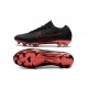 Scarpe Calcio Nuovo Nike Mercurial Vapor Flyknit Ultra FG - Nero Rosso