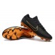 Scarpe Calcio Nuovo Nike Mercurial Vapor Flyknit Ultra FG - Nero Oro