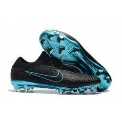 Scarpe Calcio Nuovo Nike Mercurial Vapor Flyknit Ultra FG - Nero Blu