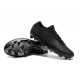 Scarpe Calcio Nuovo Nike Mercurial Vapor Flyknit Ultra FG - Tutto Nero