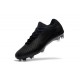 Scarpe Calcio Nuovo Nike Mercurial Vapor Flyknit Ultra FG - Tutto Nero