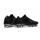 Scarpe Calcio Nuovo Nike Mercurial Vapor Flyknit Ultra FG - Tutto Nero