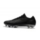 Scarpe Calcio Nuovo Nike Mercurial Vapor Flyknit Ultra FG - Tutto Nero