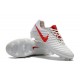 Nike Tiempo Legend 7 FG Pelle di Canguro Scarpa - Bianco Rosso