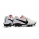 Nike Tiempo Legend 7 FG Pelle di Canguro Scarpa - Bianco Nero