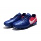 Scarpe da Calcio Nike Tiempo Legend VII FG Uomo - Blu Rosa