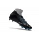 Scarpe da Calcio Terreni Compatti Nike Hypervenom Phantom III DF FG - Grigio Nero