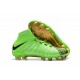 Scarpe da Calcio Terreni Compatti Nike Hypervenom Phantom III DF FG - Verde Nero