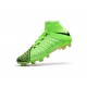 Scarpe da Calcio Terreni Compatti Nike Hypervenom Phantom III DF FG - Verde Nero
