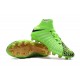 Scarpe da Calcio Terreni Compatti Nike Hypervenom Phantom III DF FG - Verde Nero