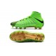 Scarpe da Calcio Terreni Compatti Nike Hypervenom Phantom III DF FG - Verde Nero