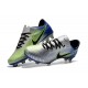 Scarpe Calcio Nuovo Nike Mercurial Vapor XI FG - Metallico Blu
