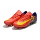 Scarpe Calcio Nuovo Nike Mercurial Vapor XI FG - Barcelona Rosso