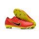 Scarpe Calcio Nuovo Nike Mercurial Vapor Flyknit Ultra FG - Rosso Giallo