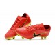 Scarpe Calcio Nuovo Nike Mercurial Vapor Flyknit Ultra FG - Rosso Giallo