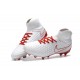 Nike Magista Obra II FG Scarpe da Calcio - Bianco Rosso