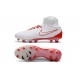 Nike Magista Obra II FG Scarpe da Calcio - Bianco Rosso