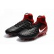 Nike Magista Obra II FG Scarpe da Calcio - Nero Rosso