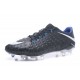 Scarpa da Calcio per Terreni Duri Nike Hypervenom Phantom III FG Nero Bianco