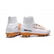 Nike Scarpa da Calcio Mercurial Superfly V FG ACC Uomo - Bianco Oro