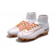 Nike Scarpa da Calcio Mercurial Superfly V FG ACC Uomo - Bianco Oro