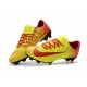 Scarpe Calcio Nuovo Nike Mercurial Vapor XI FG - Giallo Rosso